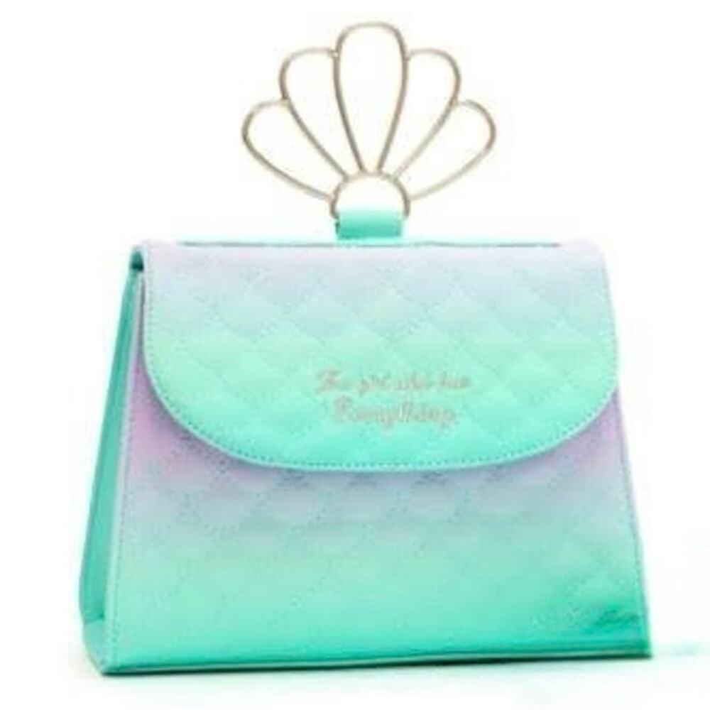 NWOT Loungefly Little Mermaid Princess Ariel Ombre Scales Shell Handle Crossbody
